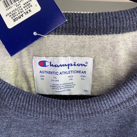 Champion fleece crew sweatshirt - Picture 4 of 6